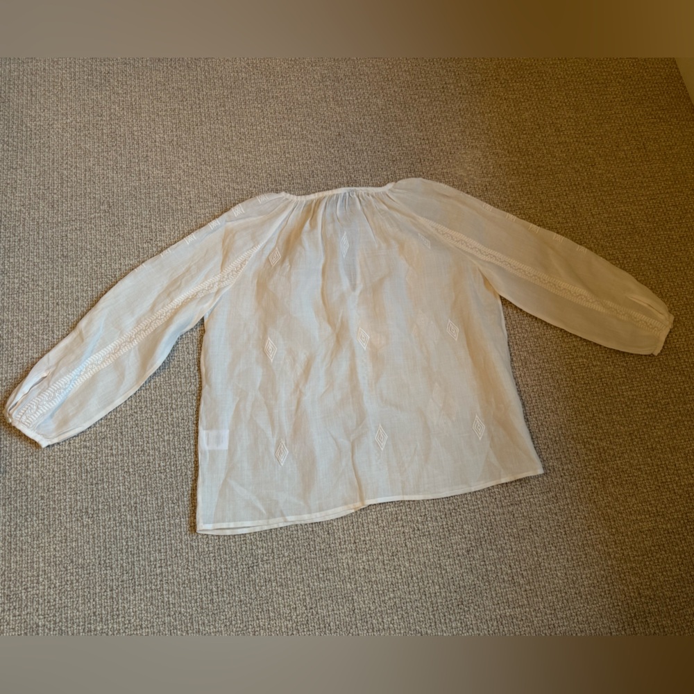 Nili Lotan Cristo Embroidered Blouse - Picture 10 of 13